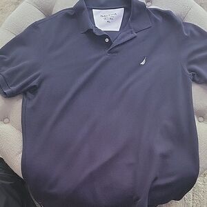 Nautica Men's Dark Blue Polo Shirt
